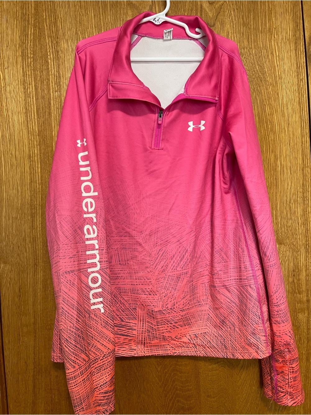 Under Armour kids Pink Long-Sleeve Swim Top